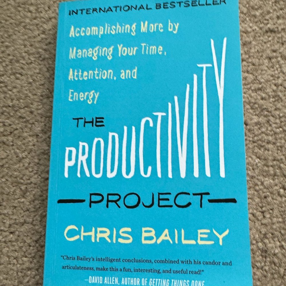 The Productivity Project by Chris Bailey